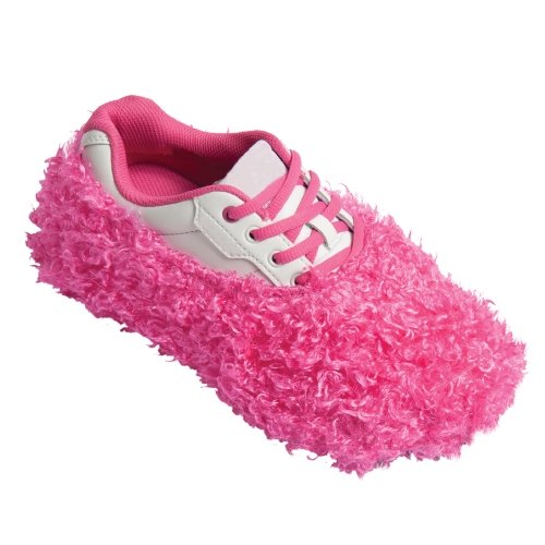 FUZZY-Shoe-Cover-Ladies-Pink-Brunswick.jpeg FUZZY Shoe Cover Ladies Pink - Image 1