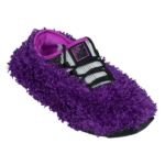 Fuzzy Shoe Cover Purple (One Size)