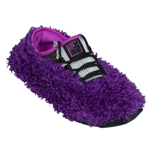 Fuzzy-Shoe-Cover-Purple-hammer.png Fuzzy Shoe Cover Purple (One Size) - Image 1