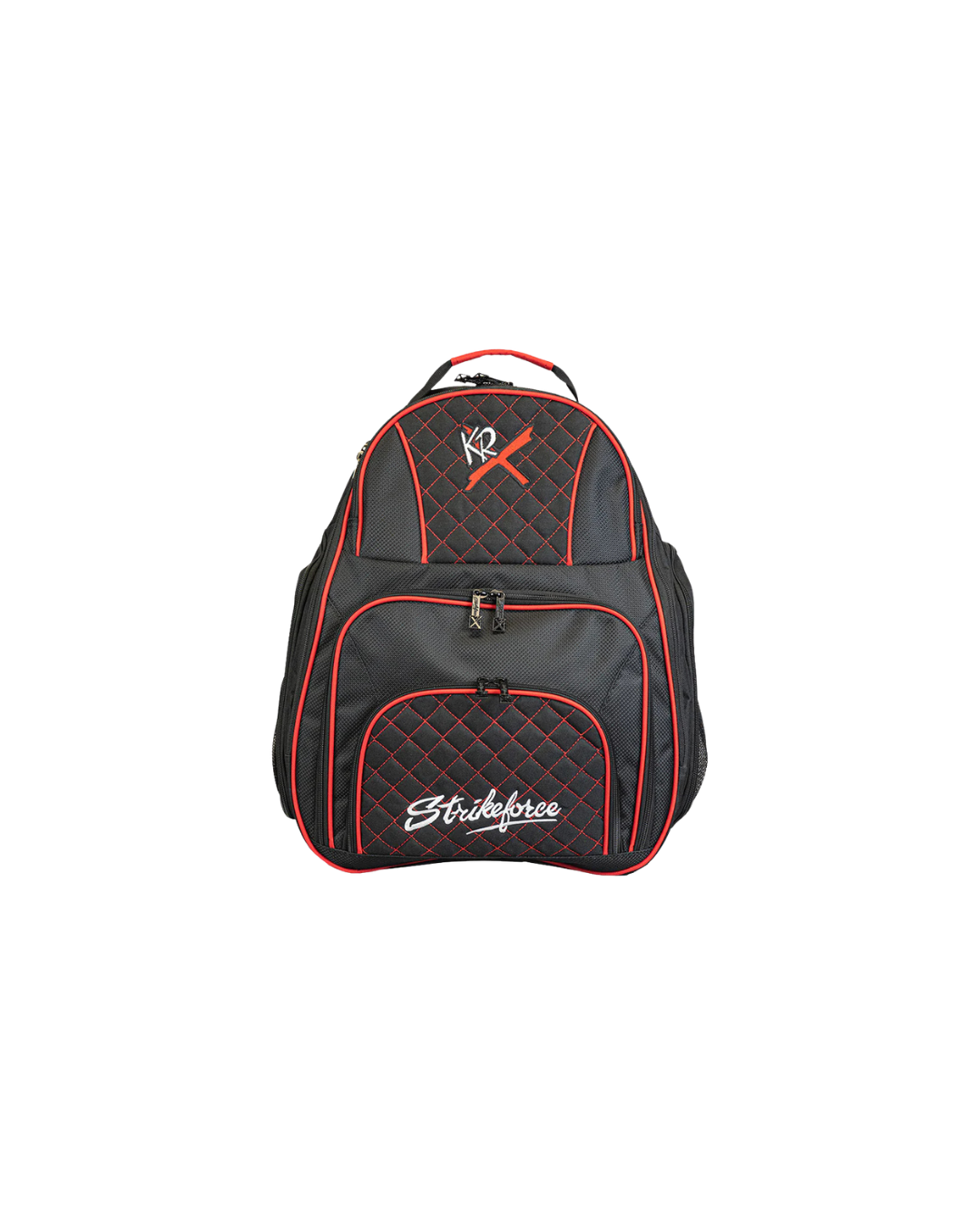 deuce-kr-2-ball-backpack-black-red.png Strikeforce Deuce KR 2 Ball Backpack Black/Red - Image 1