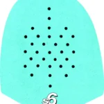 Blue Sole # 6 Long Slide (Microfibre Perf)