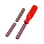 Red Handled Sanding Tool 1/2-inch w/ 3 sleeves