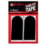 Sure Fit Tape 1 Inch Black Pkg/30