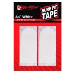 Sure Fit Tape 3/4 Inch White Pkg/30