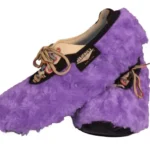 FUZZY Shoe Cover Ladies Lavender