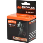 ExoFlex Kinesiology Pre-Cut Blk/Org Pkg/20