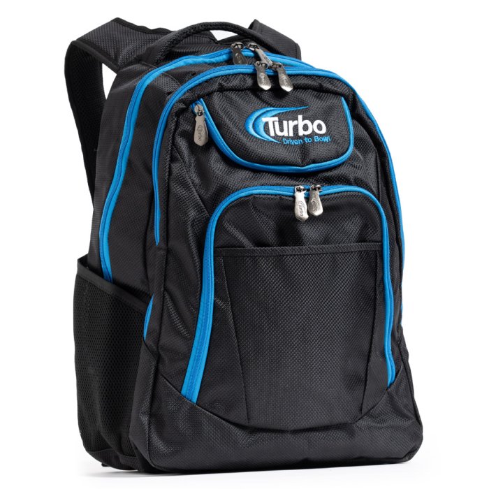 turbo-backpack-black-blue.jpg Backpack Black W/Blue Zipper - Image 1