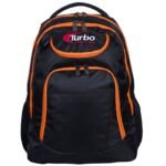 Backpack Black W/Orange Zipper