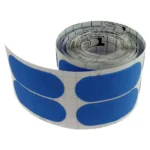 Quick Release Patch Tape Blue Bulk 100 Piece Roll