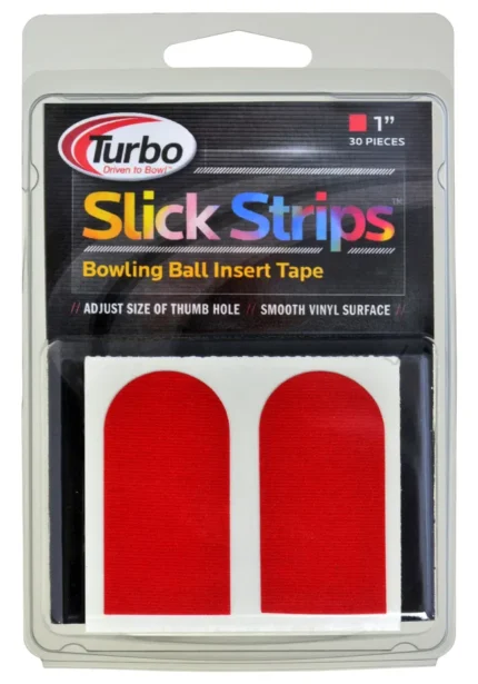 Tape Red Slick Strips 1-inch 30/Pieces