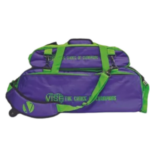 Vise Vise 3 Ball Tote Roller Grape/Green